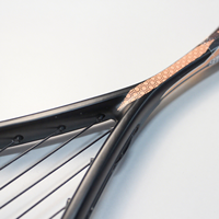 Raquettes de squash professionnelles en fibre de carbone de haute qualité, légères