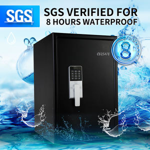 Caja Fuerte Impermeable CEQSAFE, Mediana, para Hogar u Oficina, con Certificación UL350, Cerradura Electrónica Digital, Resistente al Fuego, para Dinero - Product Image 1