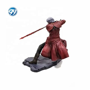 Devil May <span class=keywords><strong>Cry</strong></span> <span class=keywords><strong>Game</strong></span> Peripheral Dante Nero Order Knight Model Anime Estatua coleccionable Display Ornament Boxed - Product Image 3