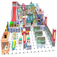 Aire de jeux intérieure souple haute sécurité, château gonflable en aluminium pour enfants, maison de jeu intérieure, parc d'attractions à usage commercial