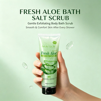Gommage Moussant Doux 3S à l'Aloès Frais – Exfoliant Hydratant Apaisant pour une Peau Lisse et Nettoyée en Profondeur – Utilisation Quotidienne sous la Douche