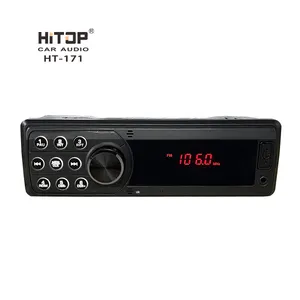 English Universal FM MP3 USB Player Classic Car Radio BT 1 Din