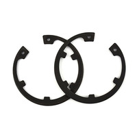 DIN984 Stainless Steel 304 Piston Retainer Ring 65Mn Steel Circlips Retaining Rings with Lugs for Use in Bores