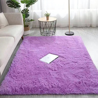 Tapis en peluche doux pour salon chambre tapis de sol grande taille antidérapant décoration de la maison et confort
