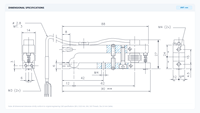 Capteur de déplacement linéaire pour machine CNC, résolution 2 mm 0,001 mm, sortie LVDT, remplacement direct pour Marposs A120 Workshop