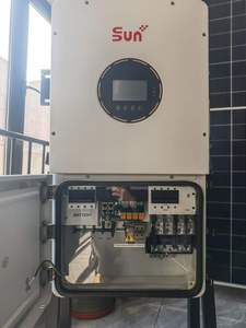 อินเวอร์เตอร์ไฮบริด SUNPLUS 8KW 10KW 12KW ระบบกักเก็บพลังงานสำหรับที่อยู่อาศัยแบบสามเฟส - Product Image 4