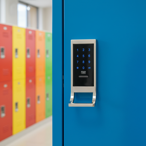 Serrure d'armoire de casier de mot de passe de goupille de carte numérique <span class=keywords><strong>avec</strong></span> la fonction d'accès de carte de RFID pour le gymnase de forme physique - Product Image 1