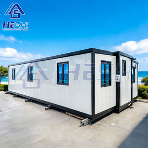 Casa Contenedor Prefabricada Plegable de 20 y 40 Pies con Estabilidad Estándar, 1, 2, 3, 4, 5 Dormitorios, Baño Plegable, Hogar Portátil, Villa - Product Image 2