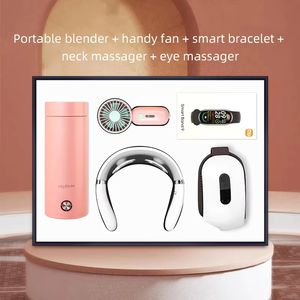 Set de <span class=keywords><strong>Regalo</strong></span> con Hervidor Portátil, Pulsera Inteligente y Masajeador de Ojos para el <span class=keywords><strong>Cumpleaños</strong></span> del Esposo, Caja para el Día de San Valentín para Hombres - Product Image 2