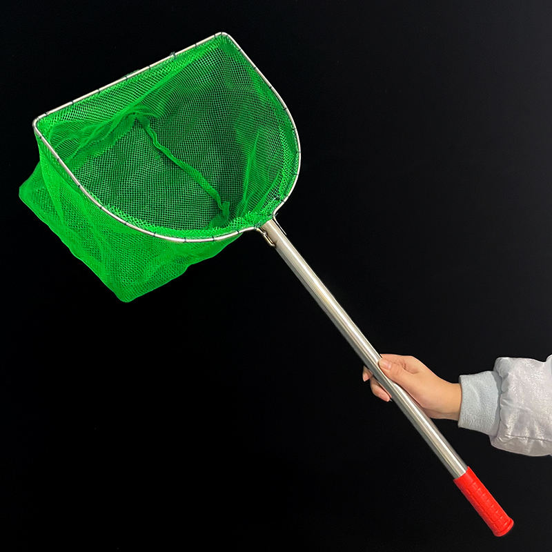 Cadre carré vert petits yeux 25cm+longueur tige 25cm