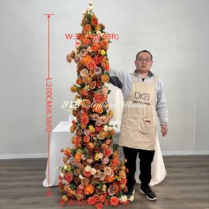 นักวิ่งวิ่งดอกไม้คุณภาพสูงนักวิ่งดอกไม้หลากสีจัดดอกไม้ยอดนิยมสำหรับงานปาร์ตี้ - Product Image 1