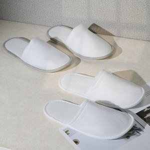 Pantuflas Desechables para <span class=keywords><strong>Hotel</strong></span>, Gruesas, Antideslizantes, con Logotipo Personalizado, en Caja, para Hostal, Hogar, Salón de Belleza, Venta al Por Mayor - Product Image 1