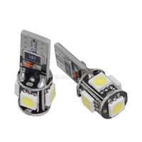 Ampoule LED Canbus T10 blanche 194 186 W5W 5050 5SMD 5LED 9LED 9SMD 13LED 13SMD pour éclairage intérieur de voiture et véhicules