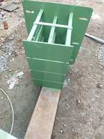 Ensemble de ramettes et moules pour machine à blocs creux en acier robuste Lotus 860, 180 kg