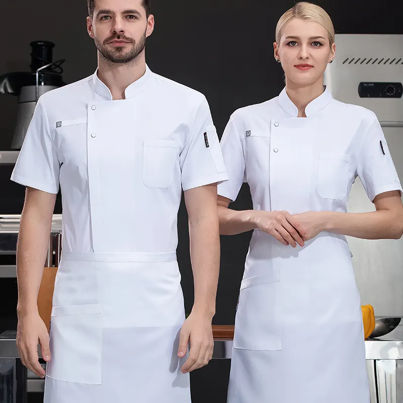 Custom Restaurant Uniforms with Logo Shirt Japanese Restaurant Uniform for Waitress Custom Chef Uniform Female