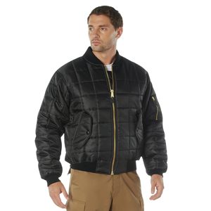 Blouson de bombardier de vol MA-1 <span class=keywords><strong>matelassé</strong></span> personnalisé <span class=keywords><strong>manteau</strong></span> de terrain par temps froid de style bouffant avec remplissage en poly fibre <span class=keywords><strong>vert</strong></span> noir - Product Image 6