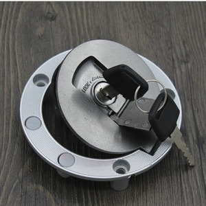 Bouchon de réservoir de carburant Fengrui Jinbiao en acier inoxydable SDH125 39 pour moto, protection de sécurité - Product Image 2