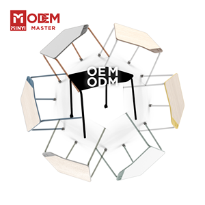 Escritorio de Entrenamiento MINYI OFFSET, Mesa Universitaria, Escritorio Clásico para Aula, Combinación de Escritorio y Silla, Conjunto de Escritorio y Silla para Escuela - Product Image 2