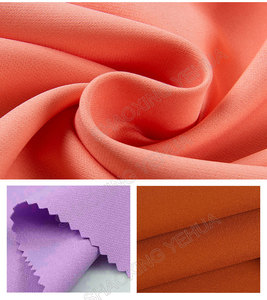 Thiệu Hưng Nhà Máy 75D 100D <span class=keywords><strong>2</strong></span> Hai Lớp 4 Bốn Cách Căng Đồng Bằng Polyester Spandex Crepe Dệt Phù Hợp Với Vải - Product Image 5