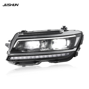 Conjunto de faros delanteros Jushun Tiguan Full LED versión de alta gama 2017 2020 para Volkswagen - Product Image 4