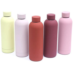 Flacon à vide en acier inoxydable à 3 couvercles personnalisé bouteille d'eau bouteille de sport isolée - Product Image 2