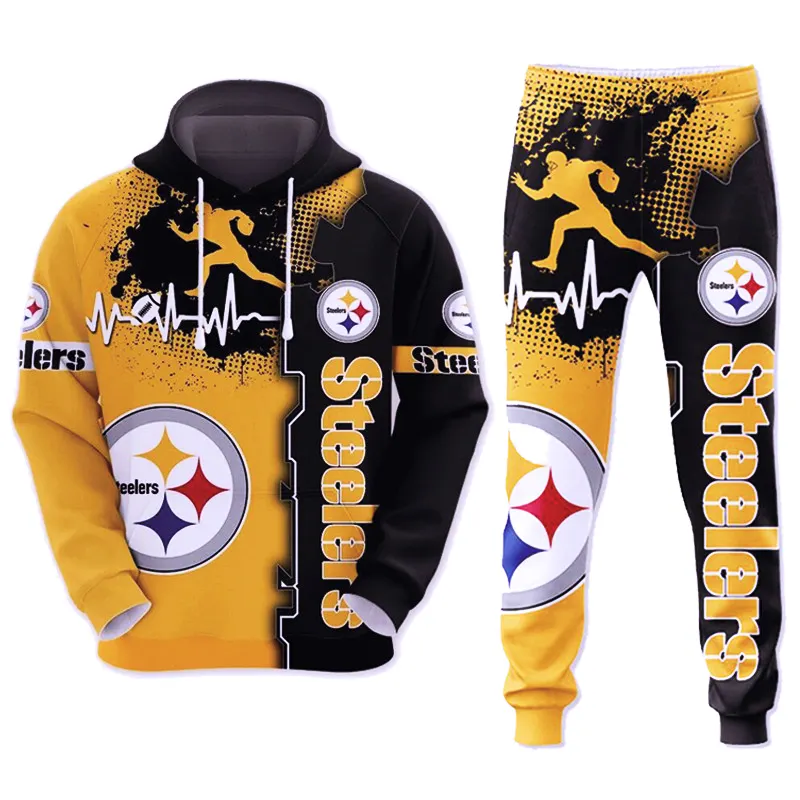 2021 wholesale new styles all 32 Nfl football teams Steelers Packers Raiders sports hoodies pants man nfl sports sets