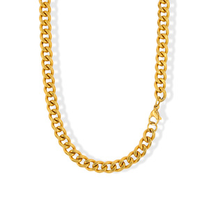Collar <span class=keywords><strong>de</strong></span> Moda 2025 <span class=keywords><strong>Xp</strong></span> Hop Cubano, Resistente al Agua, Chapado en <span class=keywords><strong>Oro</strong></span> <span class=keywords><strong>de</strong></span> 18k, <span class=keywords><strong>Cadena</strong></span> <span class=keywords><strong>de</strong></span> Acero Inoxidable, Joyería para Hombre - Product Image 5