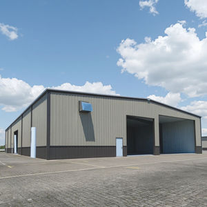 高品质预制钢结构车间，耐用廉价的预制金属建筑，用于工业仓库和工厂 - Product Image 1