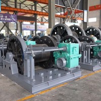 Treuil de sécurité JZA pour la construction de puits miniers / Capacité de charge 10T / Hauteur de levage 1500m / Certifié CE/KA/MA