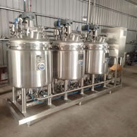 Cuve de mélange industrielle en acier inoxydable de qualité alimentaire 1000L, cuve de mélange de liquides, système de cuve de mélange