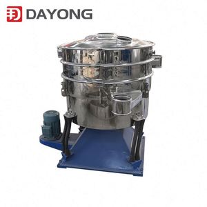 Machine de tamisage de gobelet de poudre à base de plantes de grande capacité avec moteur de vibration horizontale traitement des aliments à faible bruit - Product Image 6