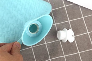 2022 Warming Rubber 2L <strong>Hot</strong> <strong>Water</strong> <strong>Bottle</strong> With Plush Cover Polyester <strong>Water</strong> Bag 2000ML <strong>for</strong> Hand Warming <strong>Feet</strong> Warming - Product Image 3