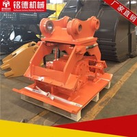 Plaque compacteuse hydraulique robuste Monde avec moteur intégré pour excavatrices de 6 à 40 tonnes, compresseur vibrant pour travaux de construction