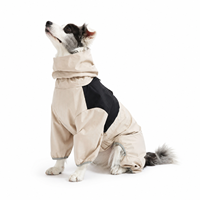 Imperméable en cuir pour chien, combinaison intégrale quatre pattes pour grands chiens, hiver, réfléchissant, coupe-vent, Border Collie, OEM ODM