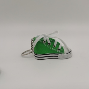 Phổ biến Mini Giày vải Keychain đồ chơi Sneaker Keyring dễ thương Ba lô mặt dây chuyền phụ kiện túi đồ trang trí Key tag - Product Image 2