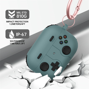 Nouvelle housse pour Airpod Pro 2 2022 étui en silicone pour Airpod 3 <span class=keywords><strong>2021</strong></span> étui de protection souple pour <span class=keywords><strong>airpods</strong></span> étui 3 génération avec porte-clés - Product Image 5
