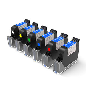 <span class=keywords><strong>Cartouche</strong></span> <span class=keywords><strong>d</strong></span>'<span class=keywords><strong>encre</strong></span> pour imprimante portable à double buse 0,5 pouce 42 ml à séchage rapide, à solvant écologique, pour codage de date, modèle 2588, vente chaude - Product Image 5