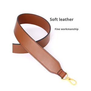 Correa de hombro ajustable de cuero genuino para bolso de diseño de lujo con bandolera axila Dauphine Messenger Bag Accesorios - Product Image 4