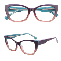PL8009 Monture en Acétate 3D de Haute Qualité, Lunettes Optiques Tendance Rose Œil de Chat, Monture de Lunettes pour Femmes 2026