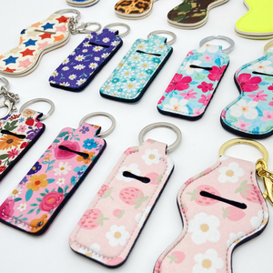 Porte-clés bohème personnalisé pour rouge à lèvres, brillant à lèvres, baume à lèvres, mignon, OEM - Product Image 1