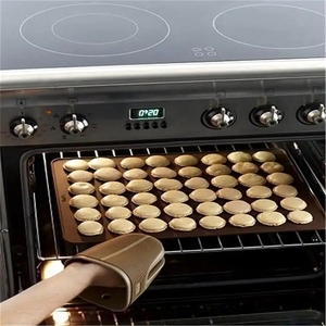 RTS vendita calda decorazione pirofila 48 capacità resistente al calore per forno a microonde tappetino da forno - Product Image 5