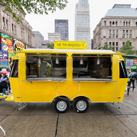 Cuisine mobile Foodtruck Trailer Food Shop Bbq Food caravane Truck avec cuisine complète