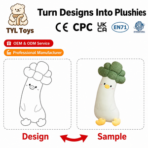Juguetes de Peluche Personalizados con Temática de Plantas, Almohadas con Relleno de Algodón PP, Compañeros de Sueño para Regalos de Cumpleaños Juveniles - Product Image 1