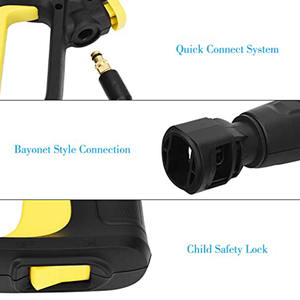 Boquilla de pulverización eléctrica para lavadora eléctrica de alta presión K2k3k4k5k6k7 y <span class=keywords><strong>pistola</strong></span> de <span class=keywords><strong>manguera</strong></span> con lanza de agua giratoria <span class=keywords><strong>Manguera</strong></span> de 5/10M - Product Image 5