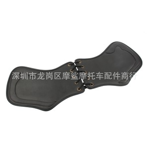 Moshark – coussin d'isolation thermique pour moteur de moto, en cuir PU noir, pour Harley Davidson Touring Street Riding - Product Image 3