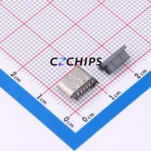 TYPE-C-331-LSRH650 USB Connector SMD Connector ( Connector Type: Type-C )( Gender: Female )( Mounting Type: Vertical Mount ) - Product Image 2