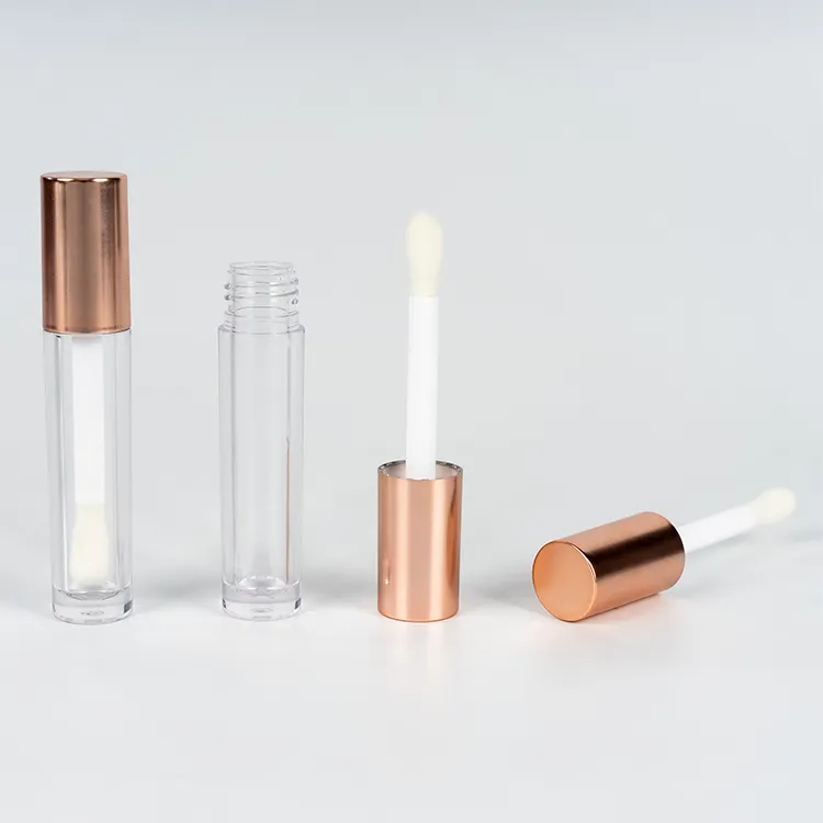 Custom Rose Gold Lip Gloss Lipgloss Tubes For Packaging Container