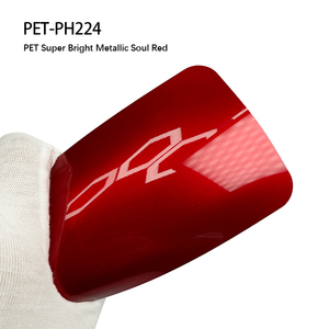 Factory Wholesale Gloss Red 1.52x18m PET <strong>Car</strong> <strong>Vinyl</strong> Sticker Roll 7.5Mil Thickness Scratch Resistant <strong>Car</strong> <strong>Vinyl</strong> Wrapping Film - Product Image 2