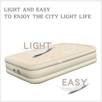 Vente chaude Intérieur Extérieur Matelas Airbed Matelas Gonflable Lit Avec Pompe Intégrée