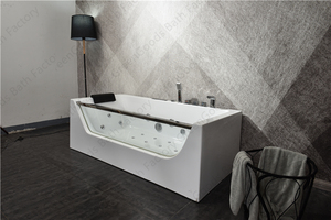 <span class=keywords><strong>Sannce</strong></span> — Mini baignoire de Massage pour l'intérieur, baignoire à jets avec lumière LED - Product Image 3